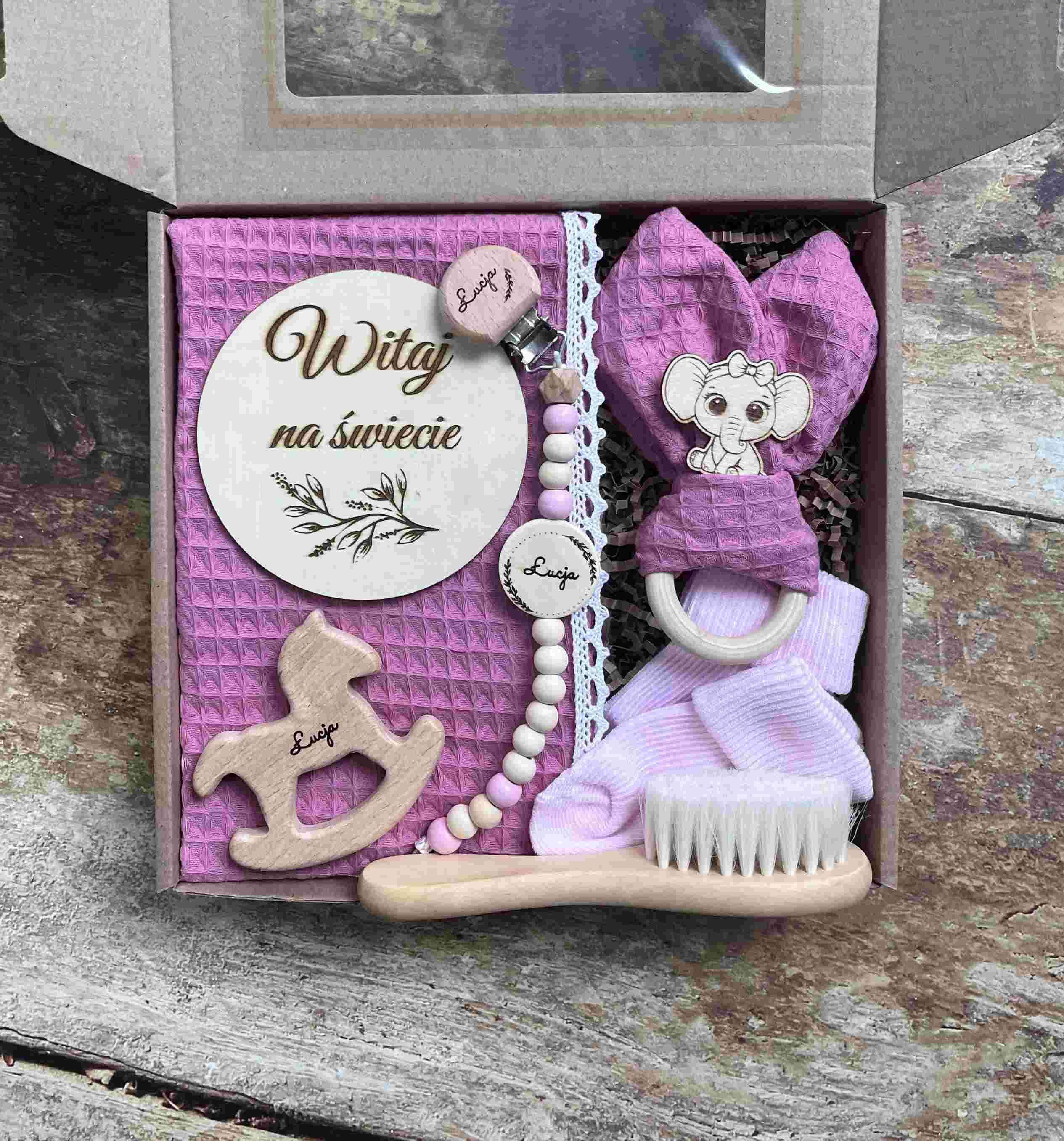 Słodkie Powitanie | Zestaw na Narodziny