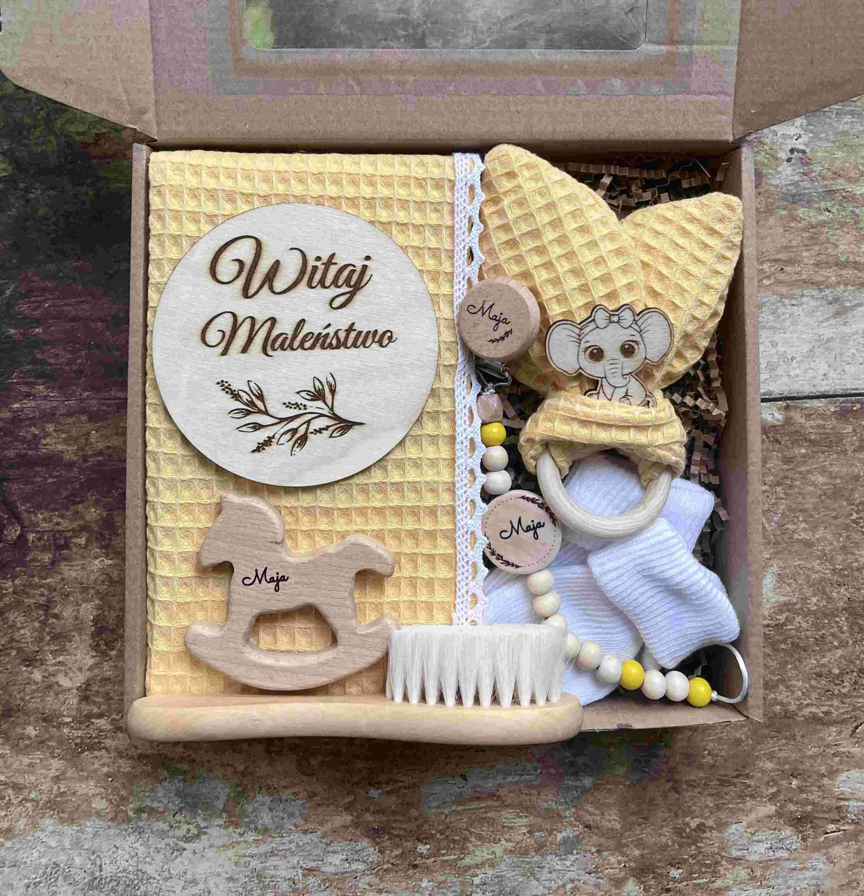 Zestaw Prezentowy Baby z Tabliczką